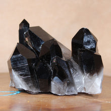 Load image into Gallery viewer, Fine Black Smoky Quartz Crystal