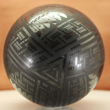 Load image into Gallery viewer, Mata Ortiz Pottery - Señor Eli Ortiz - 3 Black Veiled Fishes