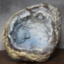 Load image into Gallery viewer, Green Fluorescense rich Blue Deep Chamber Dugway Geode