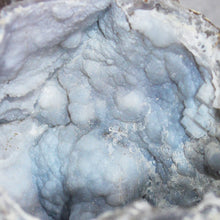 Load image into Gallery viewer, Green Fluorescense rich Blue Deep Chamber Dugway Geode