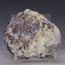 Load image into Gallery viewer, back of Rock Dugway Geode Fuzzy Blue Chamber