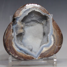 Load image into Gallery viewer, Soft Blue Dugway Geode Half Prominant Open Chamber