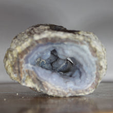 Load image into Gallery viewer, Soft Deep Blue Chamber Dugway Geode - Double Openings