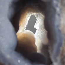 Load image into Gallery viewer, Soft Deep Blue Chamber Dugway Geode - Double Openings