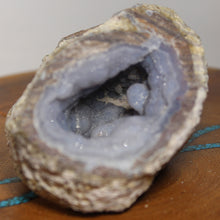 Load image into Gallery viewer, Soft Deep Blue Chamber Dugway Geode - Double Openings