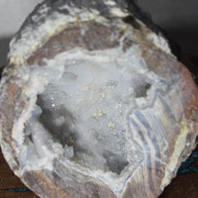 Load image into Gallery viewer, Blue Dugway Geode w/ Stand