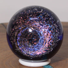 Load image into Gallery viewer, Artist Kevin O'Grady: Electric Blue Glass Borosilicate 1.625" Marble