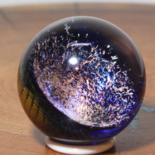 Load image into Gallery viewer, Artist Kevin O'Grady: Electric Blue Glass Borosilicate 1.625" Marble