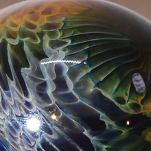 Load image into Gallery viewer, Artist Kevin O'Grady: Electric Blue Glass Borosilicate 1.625" Marble