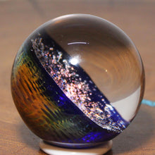 Load image into Gallery viewer, Artist Kevin O'Grady: Electric Blue Glass Borosilicate 1.625" Marble