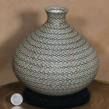 Load image into Gallery viewer, Elvira Bugarini Cota Mata Ortiz Pottery with dime for size comparison