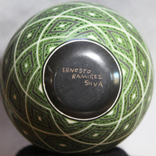Load image into Gallery viewer, Señor Ernesto Ramirez Silva - Deep Green - Mata Ortiz Mexican Pottery