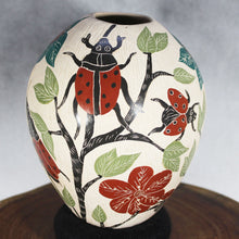 Load image into Gallery viewer, Señor Jonathon Villa - Loveliness of Ladybugs - Mata Ortiz Pottery