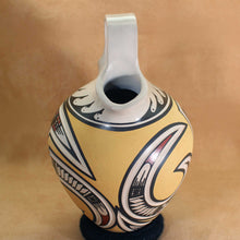 Load image into Gallery viewer, Silveira Family Tradition - Yellow Wedding Vessel - Mata Ortiz Pottery
