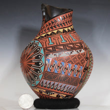 Load image into Gallery viewer, Size comparison of mata ortiz pottery with quarter