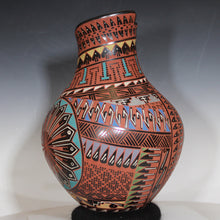 Load image into Gallery viewer, Surreal Effects Stepped Necks Mata Ortiz Pottery