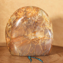 Load image into Gallery viewer, Moonstone Radiant Effect Massive Crystal Mineral