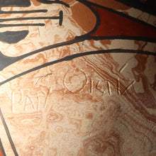 Load image into Gallery viewer, Signature of Paty Ortiz Mixed Media Wildlife Mata Ortiz Pottery