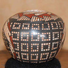 Load image into Gallery viewer, Ms. Paty Ortiz - Mixed Media Pot - Mata Ortiz Pottery