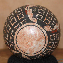 Load image into Gallery viewer, Ms. Paty Ortiz - Mixed Media Pot - Mata Ortiz Pottery