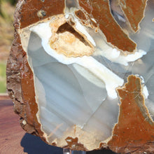 Load image into Gallery viewer, Oregon Thunderegg - Double Nodule Blue Striations