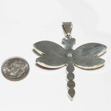 Load image into Gallery viewer, Size comparison with dime sterling silver backing