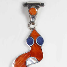 Load image into Gallery viewer, Coral Pendant Jewelry Sacred Inca Snake