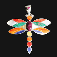 Load image into Gallery viewer, Dragonfly Pendant Full Color Spectrum
