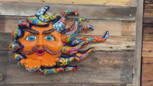 Load and play video in Gallery viewer, Señor Garardo Garcia - Signed 'Breath of Life' - Talavera Mexican Folk Art