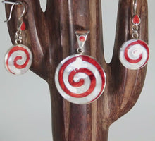 Load and play video in Gallery viewer, video Earth Mother Pachamama Pendant Earring