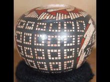 Load and play video in Gallery viewer, Ms. Paty Ortiz - Mixed Media Pot - Mata Ortiz Pottery