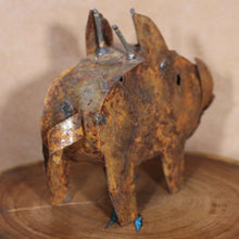 Load image into Gallery viewer, Rusted Javelina - Authentic Mexican Folk Art - Garden Decor