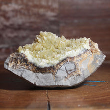 Load image into Gallery viewer, Septarian Geode Piece - Raw Yellow - Fluoresces