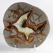 Load image into Gallery viewer, Septarian Display Geode - Golden Calcite Crystal