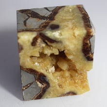 Load image into Gallery viewer, Septarian Display Cube - Utah USA - Golden Calcite