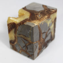Load image into Gallery viewer, Septarian Display Cube - Utah USA - Golden Calcite