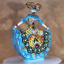 Load image into Gallery viewer, Talavera Catrina Bailarina Day Dead Figure