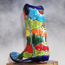 Load image into Gallery viewer, Cowboy Boot Pottery: A Talavera Southwestern Tradition
