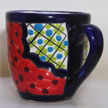 Load image into Gallery viewer, Talavera Cup Mug | Brilliant Hand Glaze Floral Pattern | Hecho en Mexico Native Art