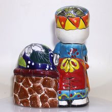 Load image into Gallery viewer, Talavera Baker Day of Dead | Next to His Oven | Mexican Pottery Folk Art