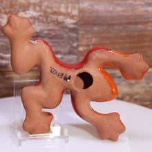 Load image into Gallery viewer, Orange Talavera Wall Frog - Mexican Folk Art Pottery/Ceramics