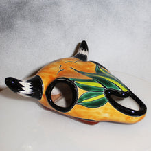 Load image into Gallery viewer, Ceramic animal-shaped bottle opener with colorful design on a gray background