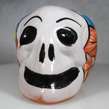 Load image into Gallery viewer, Day Dead Skull Talavera Mexican Pottery
