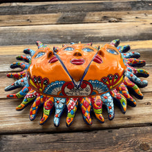 Load image into Gallery viewer, View of signature Talavera Suns Ceramics
