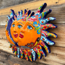 Load image into Gallery viewer, Side view of Talavera Suns Ceramics