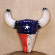 Load image into Gallery viewer, Talavera Figure Texas Steer Skull