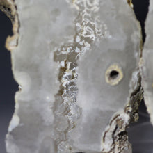 Load image into Gallery viewer, Tamp Bay Geode Coral Pair - Soft White with Chamber