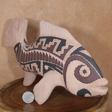 Load image into Gallery viewer, Native Fish - Mata Ortiz Pottery Sculpture - Señor Tomas Quintana