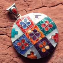 Load image into Gallery viewer, Inca Shield Pendant - Peruvian Original.