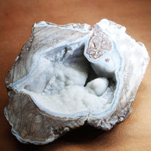 Load image into Gallery viewer, Soft Blue Dugway Geode.